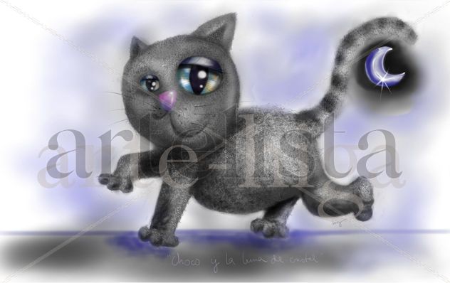 Choco y la luna decristal