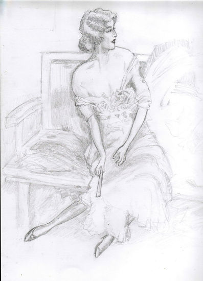 Señorita Boldini Lápiz