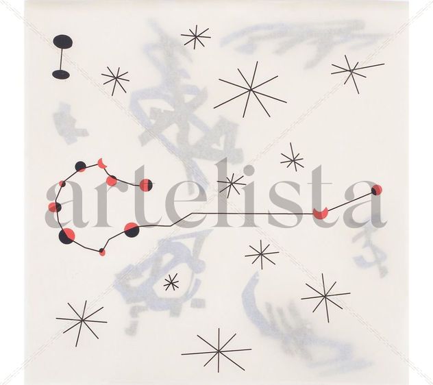 Constellazione sgorbia (tributo a Joan Miró y la obra gráfica)
