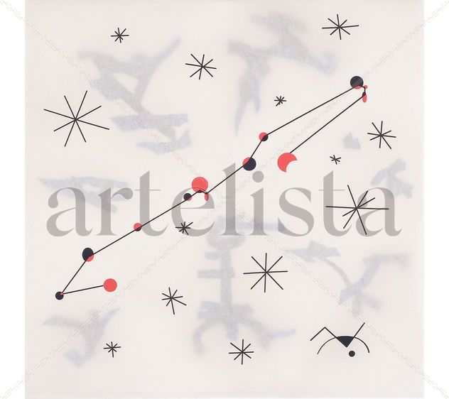 Constellazione spatola (tributo a Joan Miró y la obra gráfica)