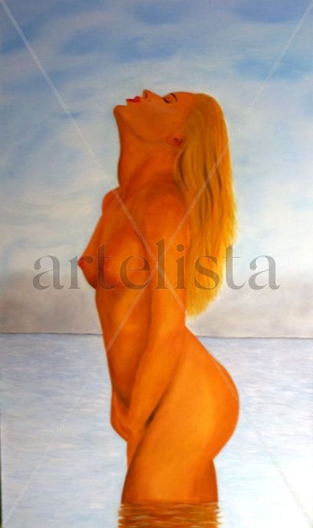 Desnudo 1- Baño dorado