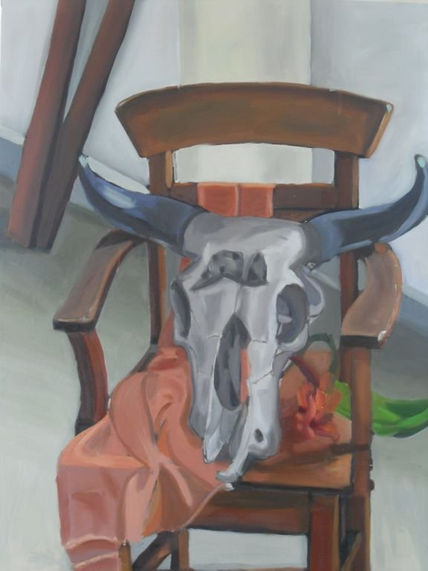 El toro por los...