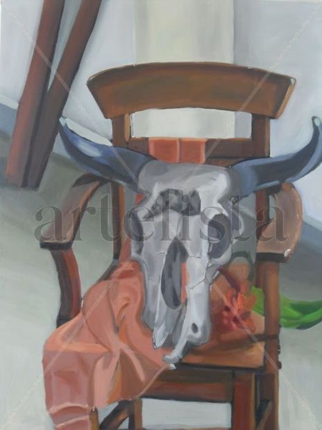 El toro por los...