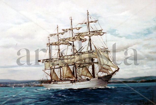 CEAOB Oil Canvas Marine Painting