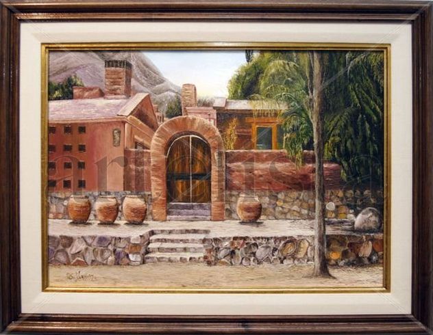 CASA,VASIJAS,PIEDRAS