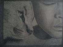 Boy and linx