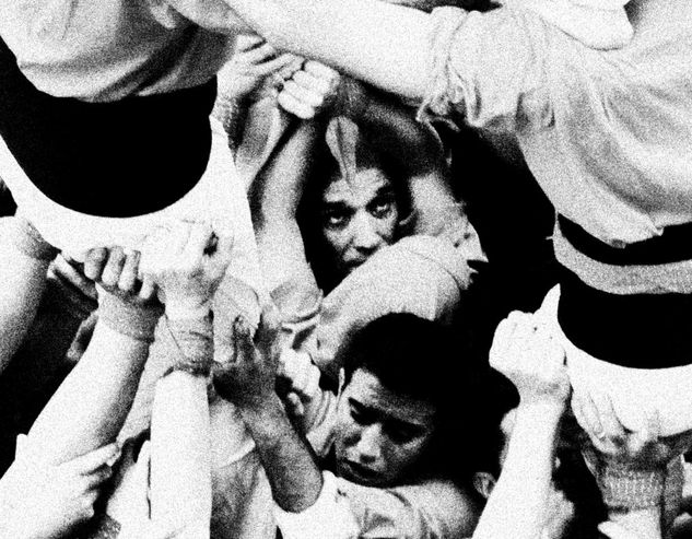 Castellers 2 Fotoperiodismo y documental Blanco y Negro (Digital)