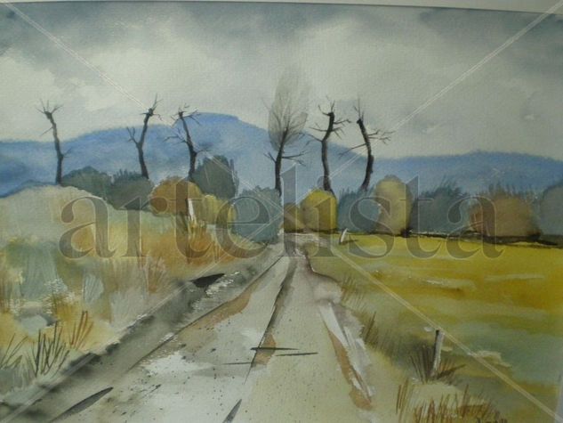 Paisaje rural gallego Oil Canvas Landscaping