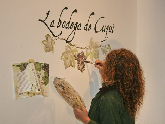 La bodega de Cuqui. Santander. Acrílico Otros Otros