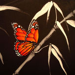 Bambúes y mariposa thumbnail 1
