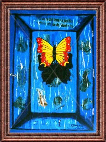 Mariposa en la Ventana