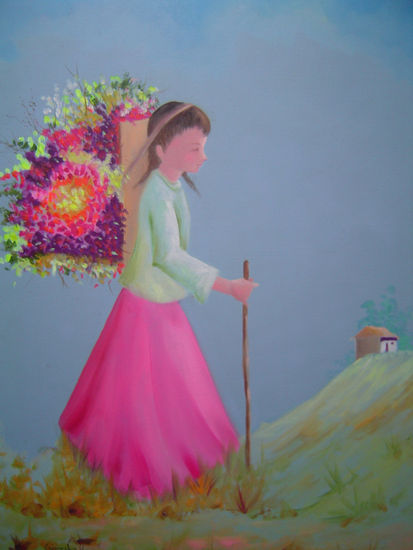 SILLETERA Oil Canvas Landscaping