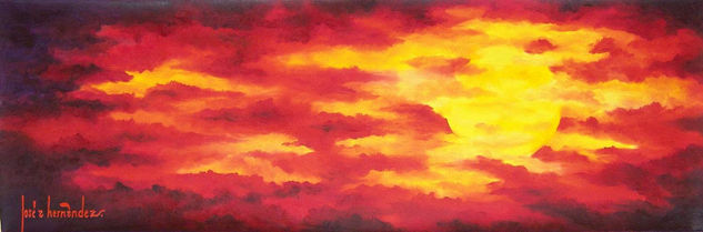 Coqueto Atardecer Oil Canvas