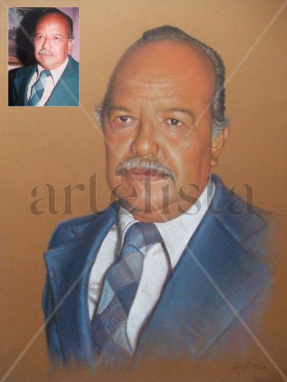 Retrato Pastel Card Portrait