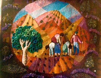 "Cosecha de Olivas".1987. Madrid.