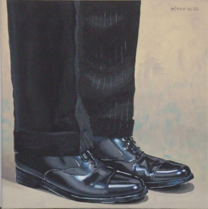 Zapatos negros.