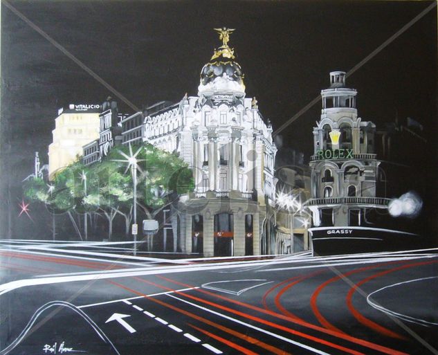 Metrópolis Oil Canvas Landscaping