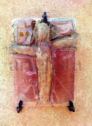 Cristo de Los Angeles Mixed Figurative