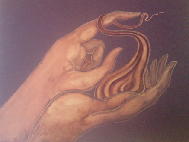 La espiritualidad del fuego:Triptico