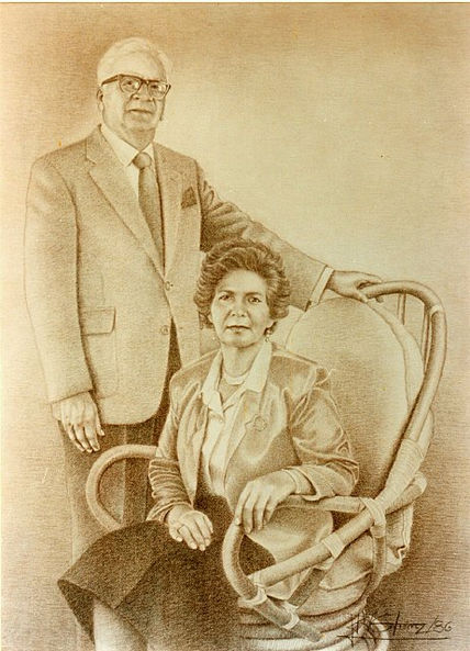 Retrato lapiz conte
