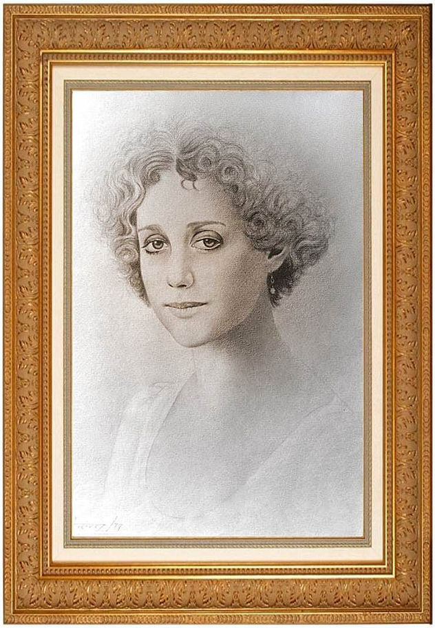 RETRATO LAPIZ  CERA