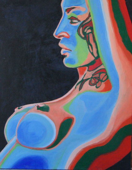 Sola Oil Canvas Nude Paintings