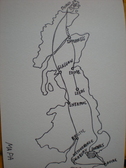 Mapa del recorrido