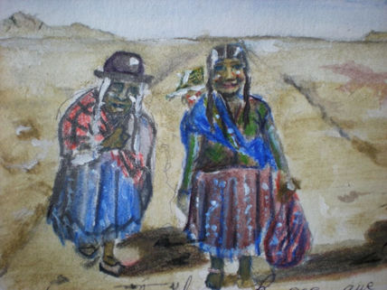 Mujeres en El alto