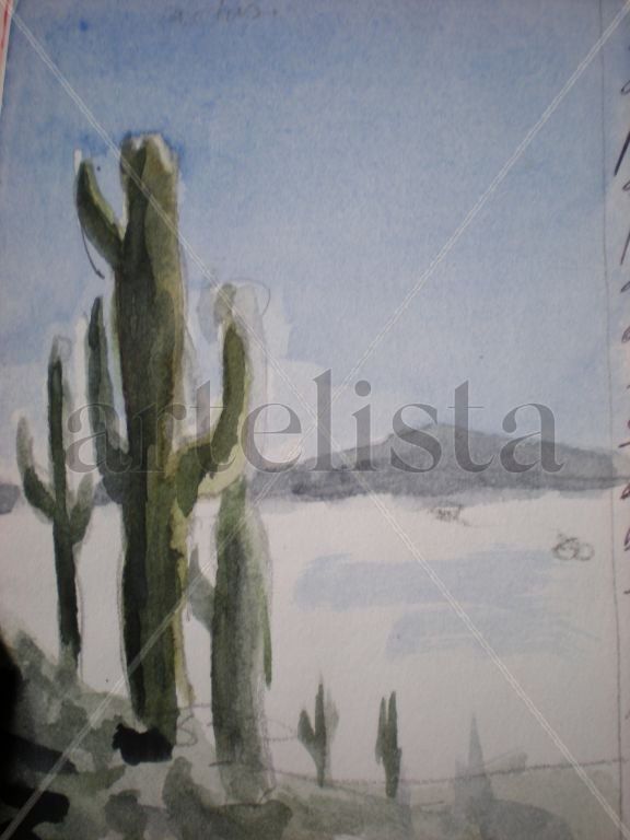 cactus en Uyuni