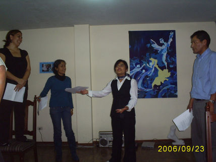 Ensayo de teatro