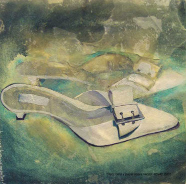 Serie identidades. Mis zapatos blancos.
