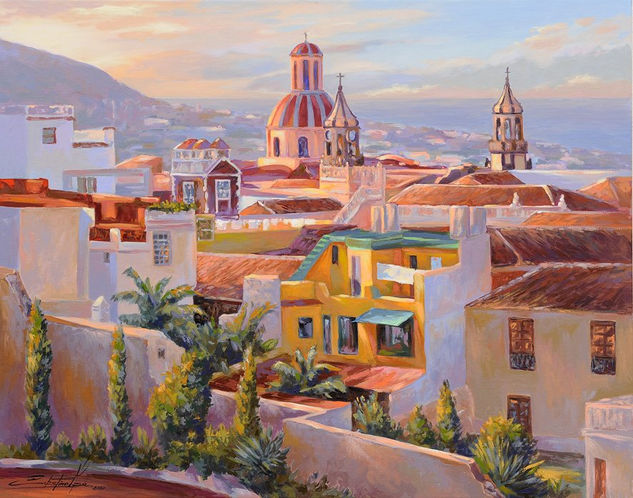 Atardecer desde La Orotava 