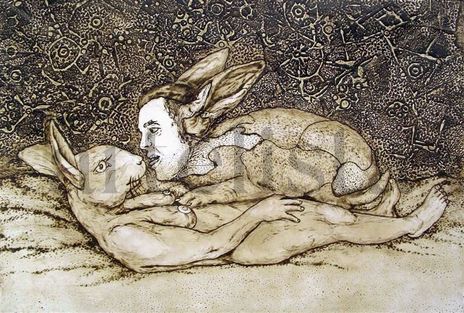Leda y el conejo
