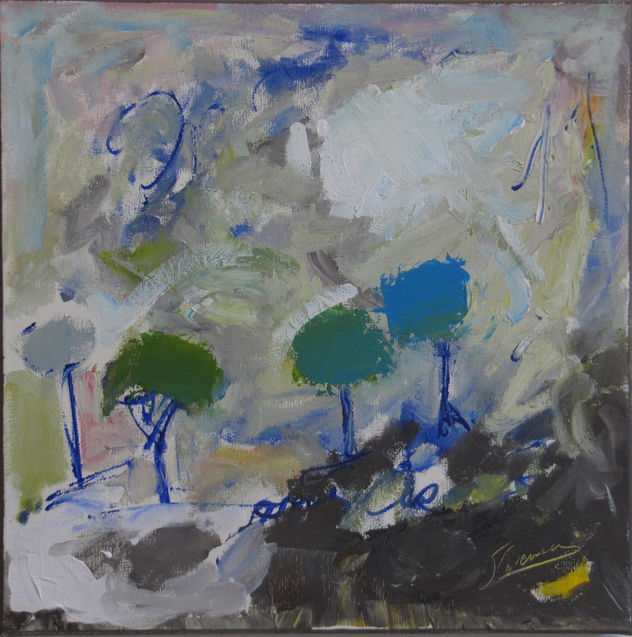 PAISAJE CON ÁRBOLES (Otoño)