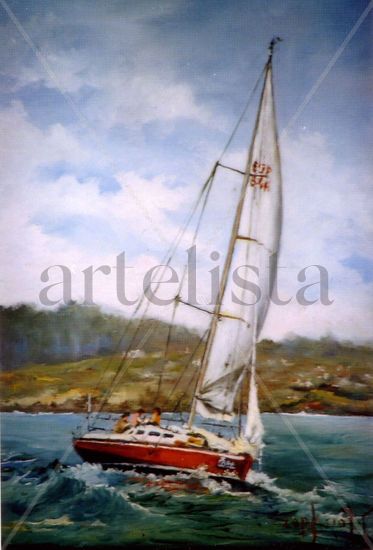 NAVIANOS Oil Canvas Marine Painting