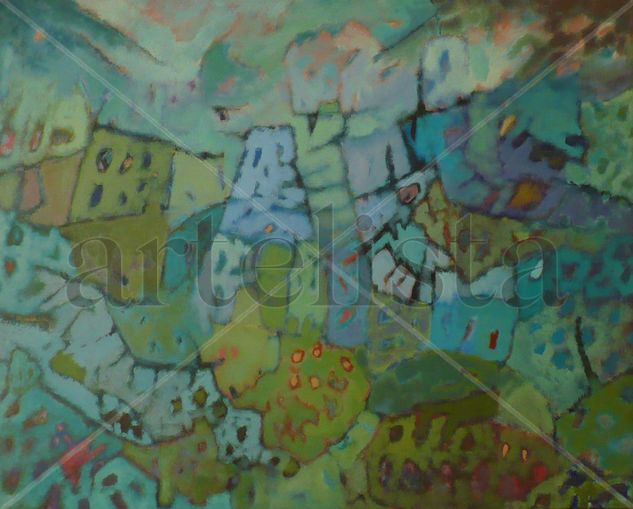 Ciudad Acrylic Card Landscaping