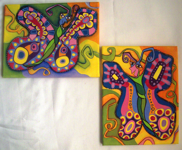 Revoltosas Acrylic Canvas Others