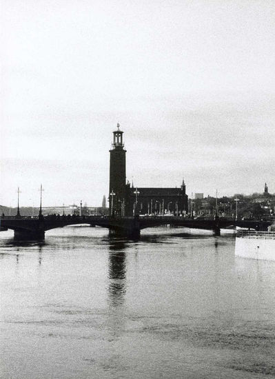 Stockholm cityhall Arquitectura e interiorismo Blanco y Negro (Digital)