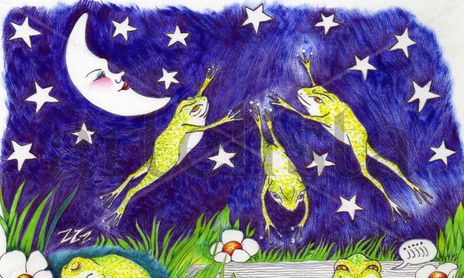 happy frogs
