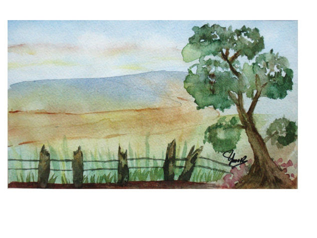 imelda alvarez - paisaje 13x22 
