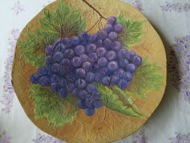 Racimos de Uvas Oil Canvas Still Life Paintings