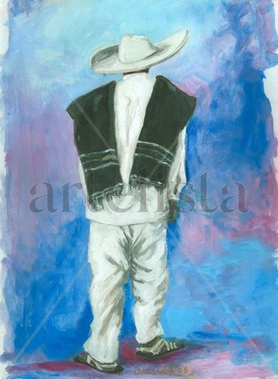 Campesino 2 Oil Canvas Landscaping