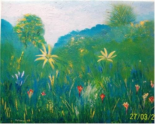 Lontanza Oil Canvas Landscaping