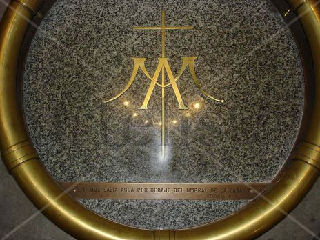 El agua del santuario