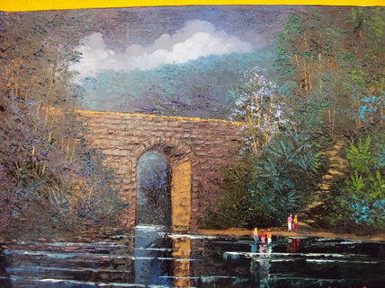 Puente rio del hombre