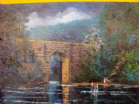 Puente rio del hombre