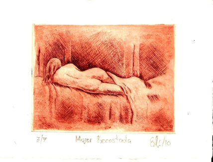 Mujer recostada