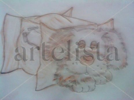 Perrito en una caja