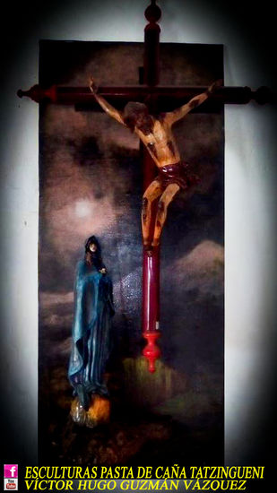 Cristo de la Tercera Orden TATZINGUENI Talla Figurativa