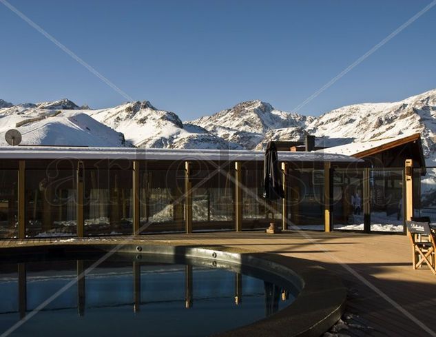 Valle Nevado hotel Architecture and Interiorism Color (Digital)